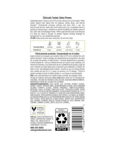 Biotera Ultra Color Care Spray Sin Enjuague 236 ml - Vegano