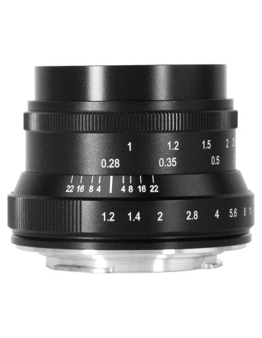 Lente Prime 35mm F1.2 7artisans para Canon EOS-M