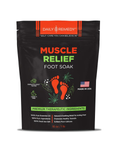 Remojo para Pies Aliviador de Músculos Daily Remedy 0.45 kg