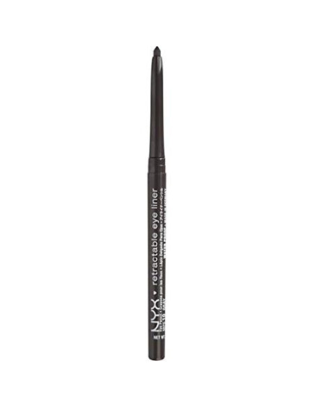 Lápiz de Ojos Retráctil Impermeable NYX Gris Oscuro 1 Unidad Lápiz de Ojos Retráctil Impermeable NYX Gris Oscuro 1 Unidad