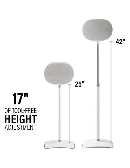 Soporte de Altavoz Ajustable Sanus WSSE3A1 para Sonos Era 300 Soporte de Altavoz Ajustable Sanus WSSE3A1 para Sonos Era 300