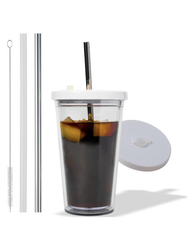Taza de Café Helado Reutilizable Kensal Home 16 Oz Aislada