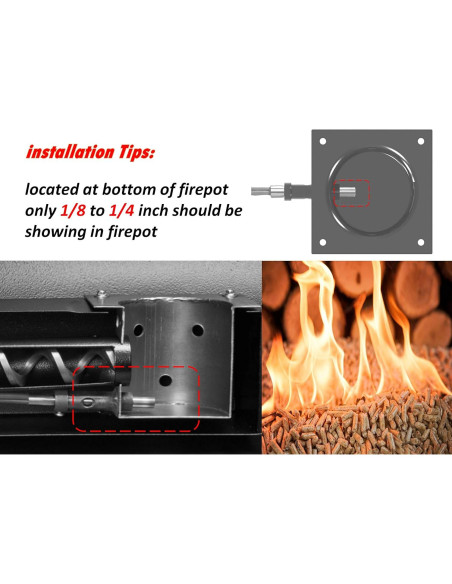 Kit de Potencia de Quema y Encendedor Traeger Pro 575/780 Kit de Potencia de Quema y Encendedor Traeger Pro 575/780