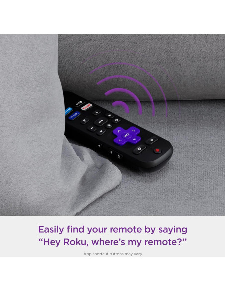 Control Remoto Pro Roku Recargable con Voz Manos Libres Control Remoto Pro Roku Recargable con Voz Manos Libres
