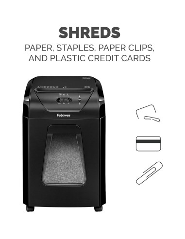 Trituradora de Papel Fellowes Powershred 60MC Micro-Corte 10 Hojas