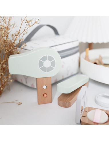 Juego de Maquillaje de Madera para Niños Nunukids 15 Piezas