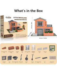Kit de Construcción Mini Casa Ciencia Griega 1.42 kg 8 años 2