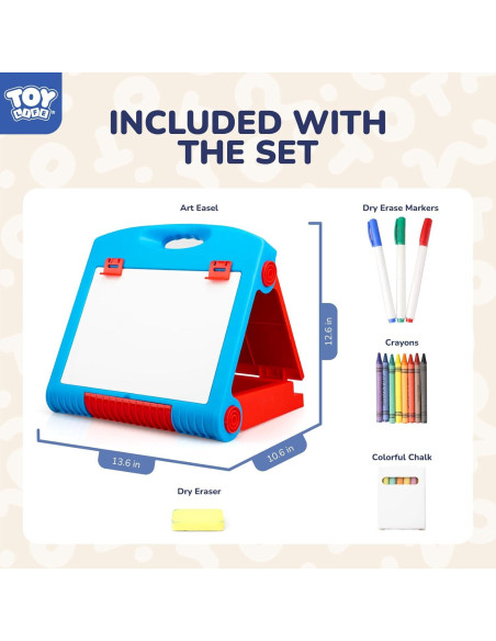 Caballete de mesa STEAM Life para niños 3 en 1 con accesorios Caballete de mesa STEAM Life para niños 3 en 1 con accesorios