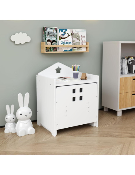 Conjunto Mesa y Silla Montessori Madera Ajustable para Niños Conjunto Mesa y Silla Montessori Madera Ajustable para Niños