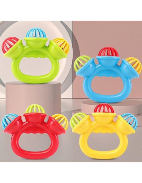 BESTonZON 3PCS Campanas de Mano para Bebés y Niños BESTonZON 3PCS Campanas de Mano para Bebés y Niños
