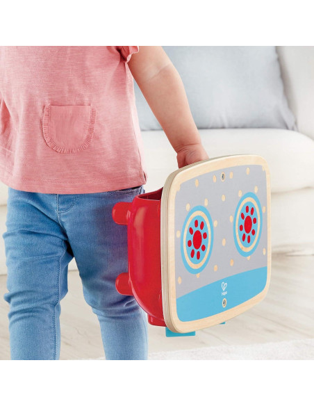 Juego de Cocina de Madera Hape E3170 | 6 Piezas para Niños Juego de Cocina de Madera Hape E3170 | 6 Piezas para Niños