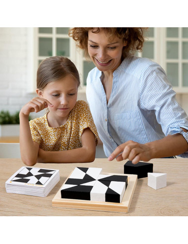 Rompecabezas 3D Montessori Winbar con 80 Motivos Ocultos