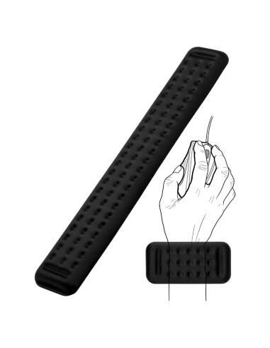 Soporte de Reposamuñecas ELZO Ergonómico para Teclado y Mouse