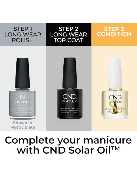 Esmalte de Uñas CND Vinylux Gris 14.79 ml Larga Duración Esmalte de Uñas CND Vinylux Gris 14.79 ml Larga Duración