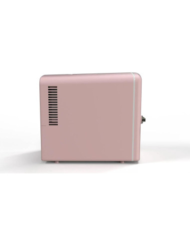 Mini Nevera Portátil CNEIESD BX-07 4L 6 Latas Rosa