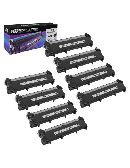 Cartucho de Tóner Compatible SPEEDYINKS TN660 Negro 2600 Páginas Cartucho de Tóner Compatible SPEEDYINKS TN660 Negro 2600 Páginas