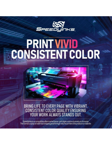 Cartucho de Tóner Compatible SPEEDYINKS TN660 Negro 2600 Páginas