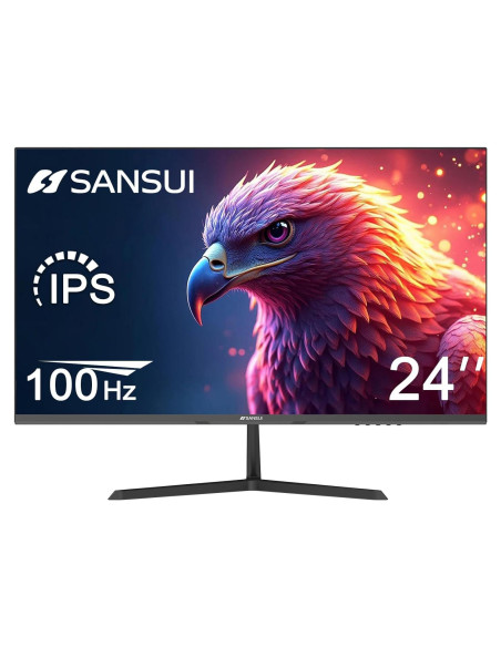 Monitor SANSUI 24" IPS FHD 100Hz Montaje VESA HDMI Monitor SANSUI 24" IPS FHD 100Hz Montaje VESA HDMI