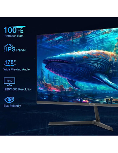 Monitor SANSUI 24" IPS FHD 100Hz Montaje VESA HDMI