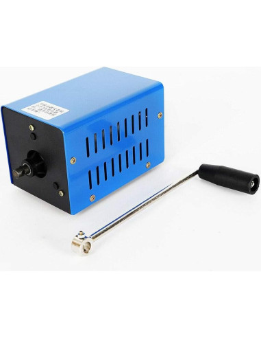 Cargador Manual Dynamo RANZHIX 20W USB Portátil para Emergencias