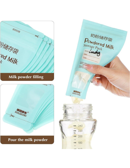 Bolsas de Almacenamiento de Leche Kisangel 90pcs Desechables Bolsas de Almacenamiento de Leche Kisangel 90pcs Desechables