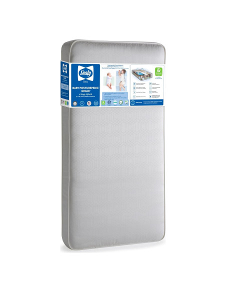 Colchón de Cuna Híbrido Sealy Baby Posturepedic Grace 132x71 cm Colchón de Cuna Híbrido Sealy Baby Posturepedic Grace 132x71 cm