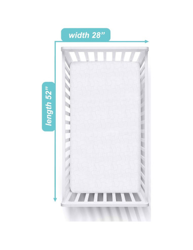 Protector de Colchón Impermeable American Baby 132x71 cm Acolchado