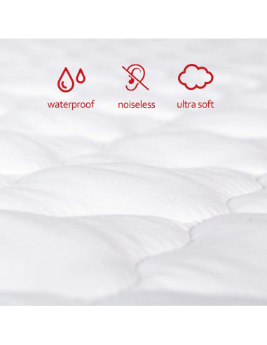 Protector de Colchón Moonsea para Pack and Play Baby Trend
