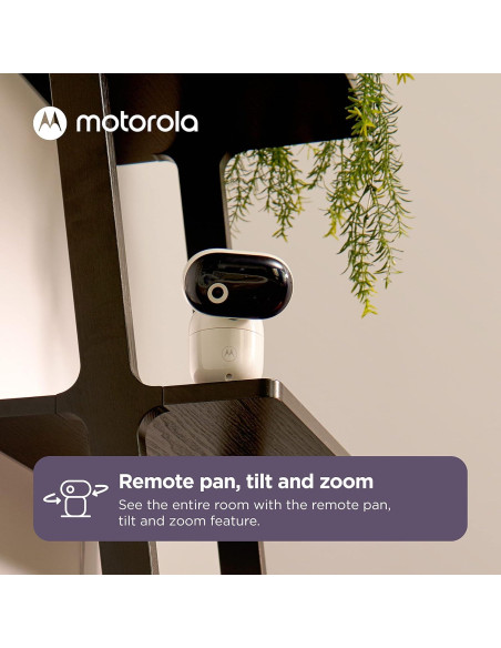 Cámara de Monitor de Bebé Motorola PIP1010, HD 1080p, Pan/Tilt/Zoom Cámara de Monitor de Bebé Motorola PIP1010, HD 1080p, Pan/Tilt/Zoom