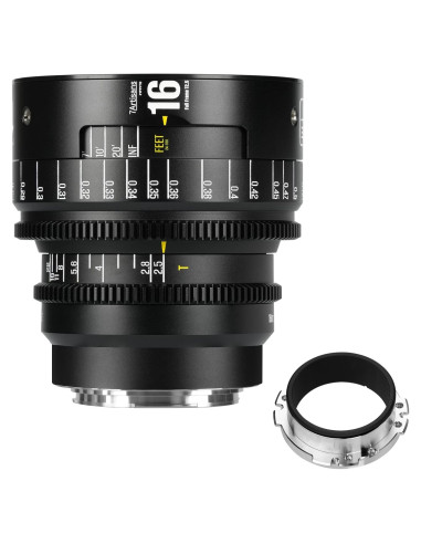 Lente Cine 16mm T2.5 7artisans para Montura EF - Profesional