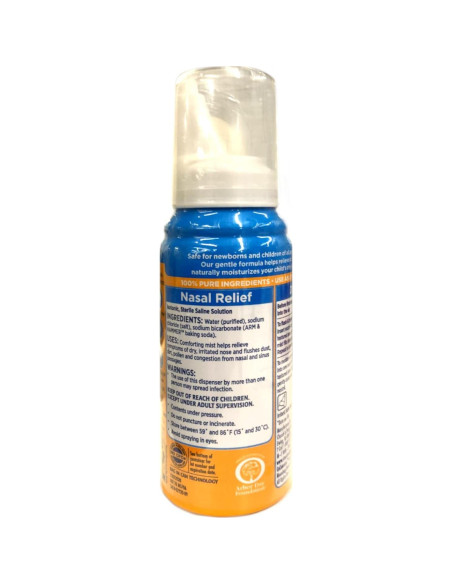 Spray Nasal Simply Saline para Bebés 47.3 ml Sin Conservantes Spray Nasal Simply Saline para Bebés 47.3 ml Sin Conservantes