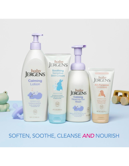 Crema Suave para Piel Sensible Jergens Baby 236ml Sin Fragancia Crema Suave para Piel Sensible Jergens Baby 236ml Sin Fragancia