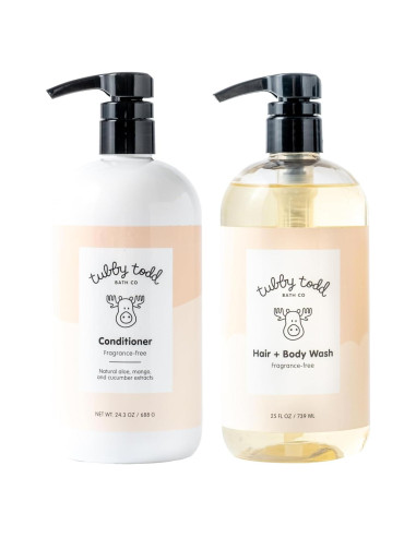 Set Champú y Acondicionador Tubby Todd - Bebés 739ml y 720ml