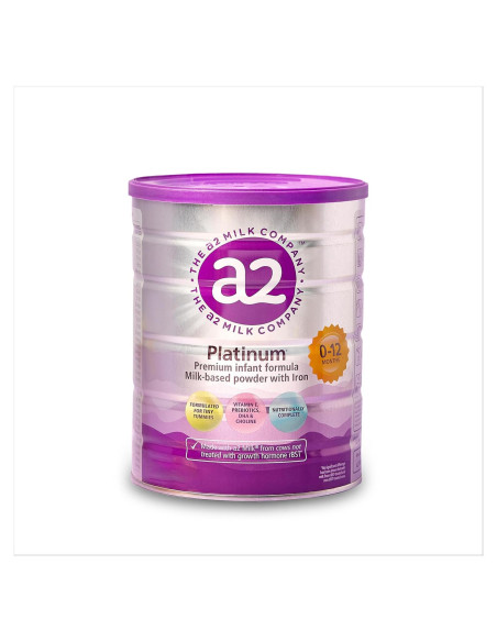 Fórmula Premium a2 Platinum para Bebés 0-12 Meses 400g Fórmula Premium a2 Platinum para Bebés 0-12 Meses 400g