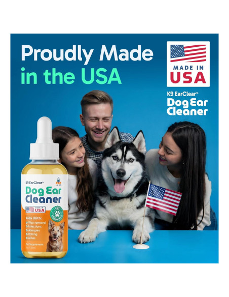 Limpiador de Oídos para Perros Pup Labs 30 ml - Natural y Efectivo Limpiador de Oídos para Perros Pup Labs 30 ml - Natural y Efectivo