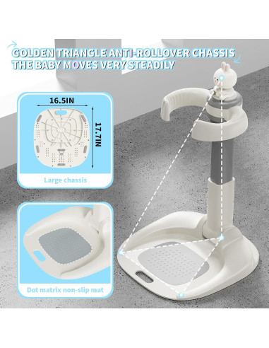 Soporte de Ducha para Bebés Jfxgjuv Ajustable Antideslizante