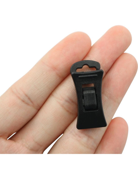 20 Clips para Calcetines Antideslizantes XGNG - Organizador Negro 20 Clips para Calcetines Antideslizantes XGNG - Organizador Negro
