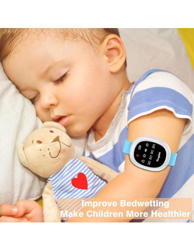 Alarma Inalámbrica Tinyimi para Enuresis con Sonido y Vibración
