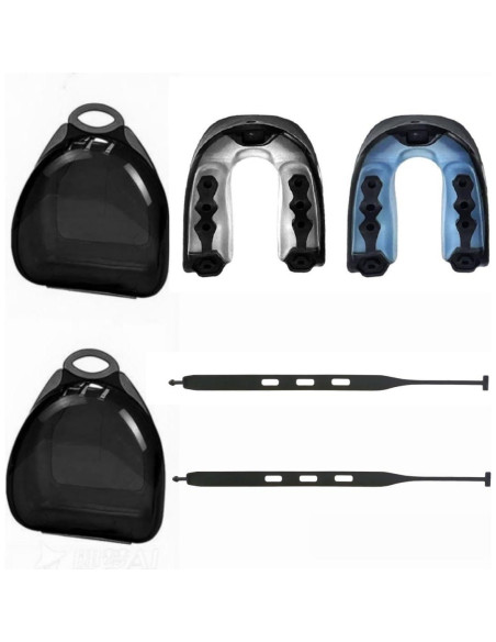 Protector Bucal Deportivo VDKVDK para Fútbol y Boxeo - 2 Pcs Protector Bucal Deportivo VDKVDK para Fútbol y Boxeo - 2 Pcs