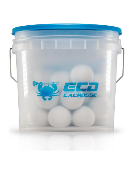 Balde de 36 Pelotas de Lacrosse East Coast Dyes Balde de 36 Pelotas de Lacrosse East Coast Dyes
