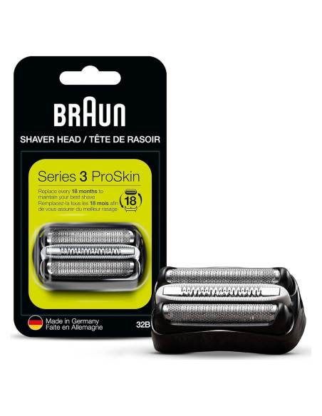 Cabezal de Repuesto Braun 32B para Afeitadora Eléctrica Series 3 Cabezal de Repuesto Braun 32B para Afeitadora Eléctrica Series 3