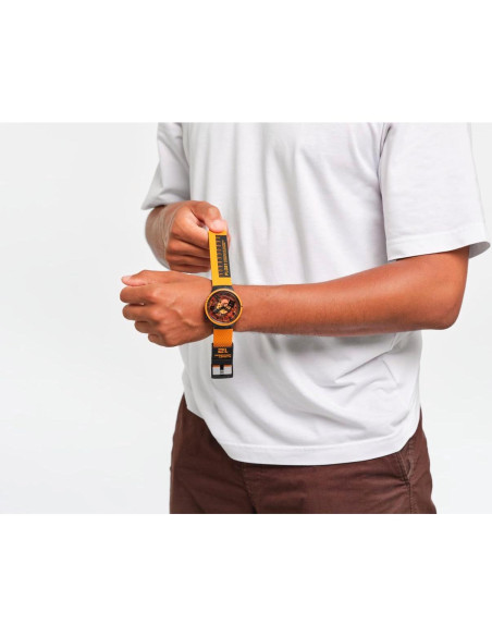 Reloj Unisex Swatch Big Bold Lacquered 41mm Automático Negro Reloj Unisex Swatch Big Bold Lacquered 41mm Automático Negro