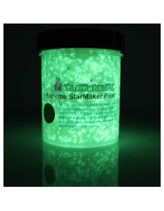 Pintura UV Reactiva Glomania Verde 119g Brilla en la Oscuridad 2