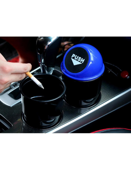 Bote de Basura para Auto YIOVVOM Azul 20 cm a Prueba de Fugas Bote de Basura para Auto YIOVVOM Azul 20 cm a Prueba de Fugas