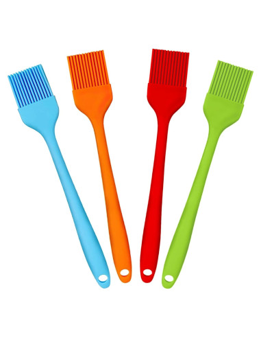 Brocha de Silicona Resistente al Calor KFGUH 4PCS