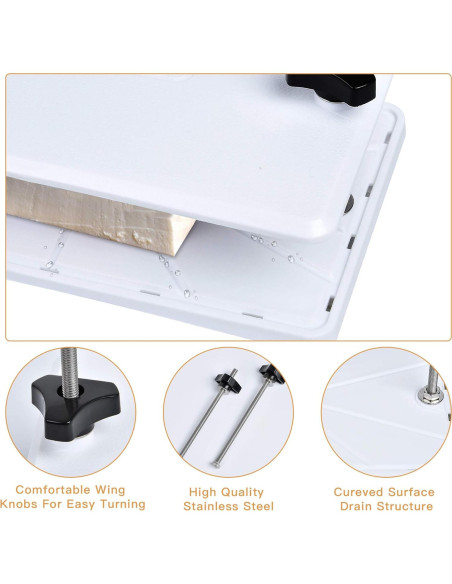 Prensa de Tofu Akamino - Placas Curvas, 408g, Fácil Limpieza Prensa de Tofu Akamino - Placas Curvas, 408g, Fácil Limpieza