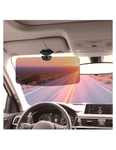 Extensor de Visera Solar YGDMD 32x13 cm Polarizado Negro