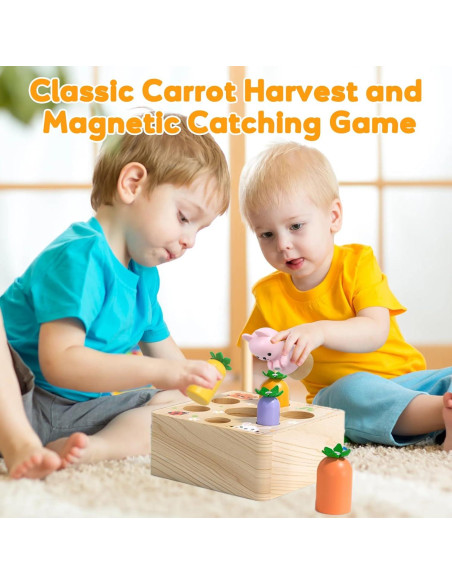 Juguete Montessori Zanahoria Saltarina Ancaixin 0-3 Años Juguete Montessori Zanahoria Saltarina Ancaixin 0-3 Años