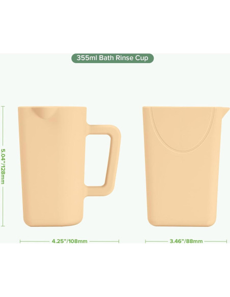 Taza de Enjuague Suave Haakaa Coral 355ml Silicona Alimentaria Taza de Enjuague Suave Haakaa Coral 355ml Silicona Alimentaria