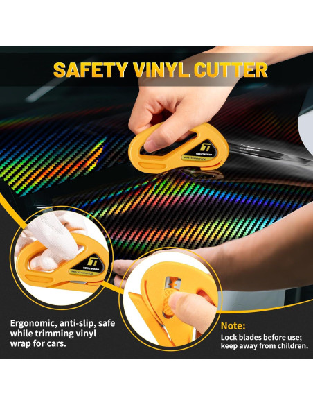 Película de Vinilo de Fibra de Carbono Holográfica TECKWRAP 30cm x 3m Película de Vinilo de Fibra de Carbono Holográfica TECKWRAP 30cm x 3m